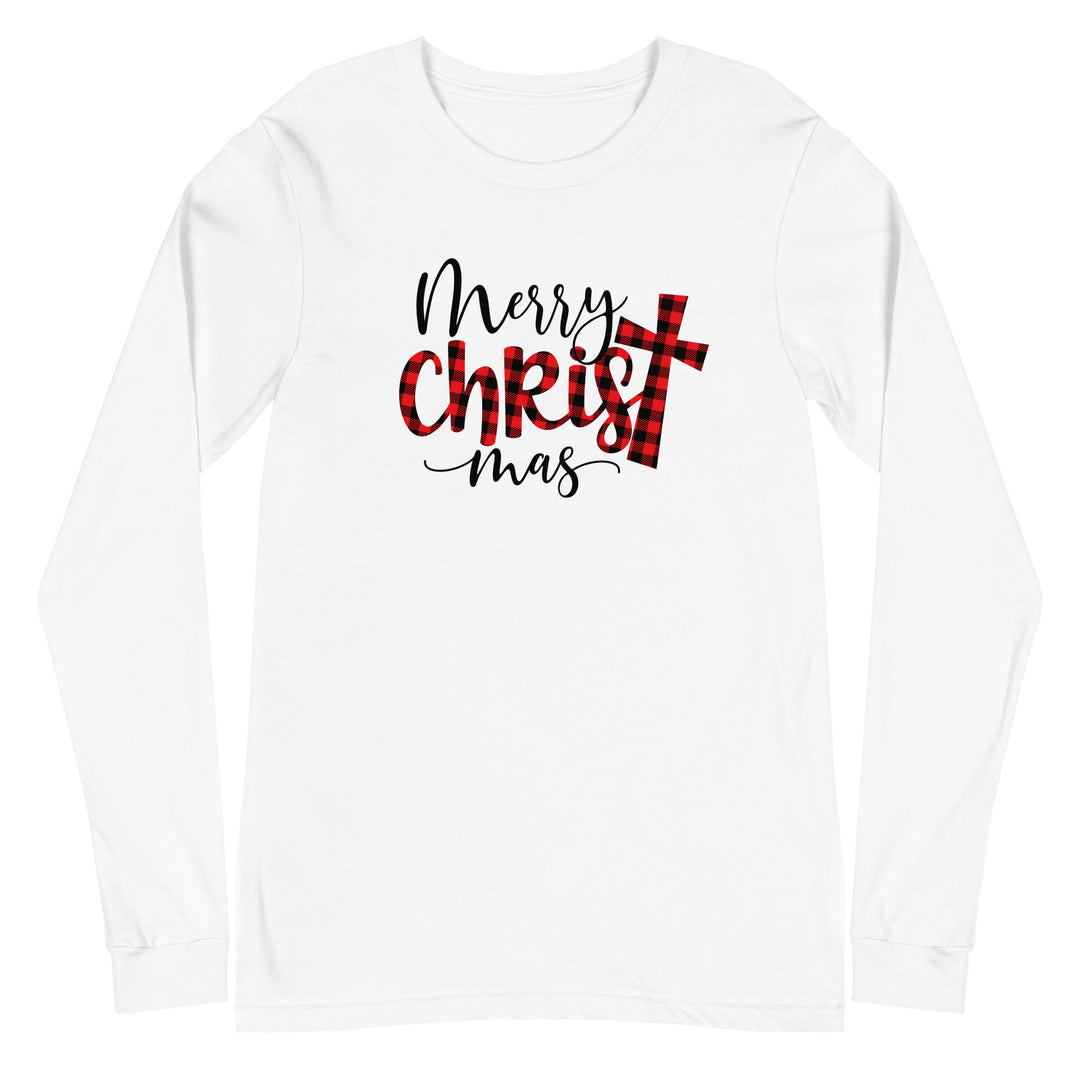 Merry Christ Mas - Unisex Lightweight Long Sleeve Tee