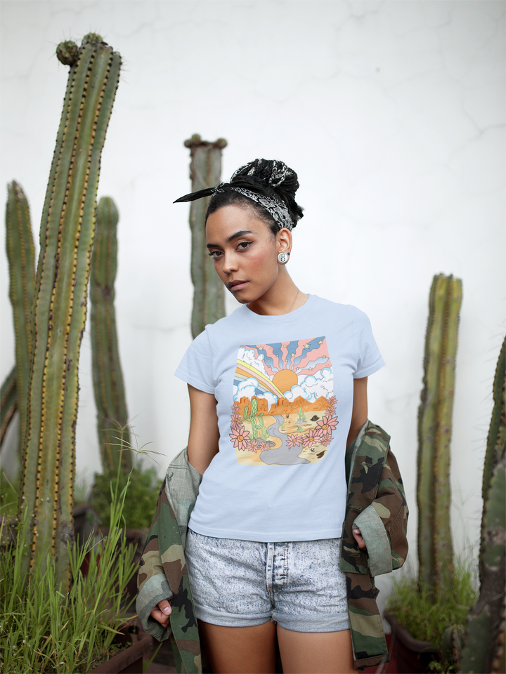 Desert Sunshine - Women's Softstyle Tee