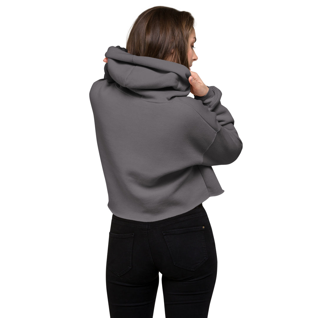 I'm Just Here For The Boos - Cropped Hoodie