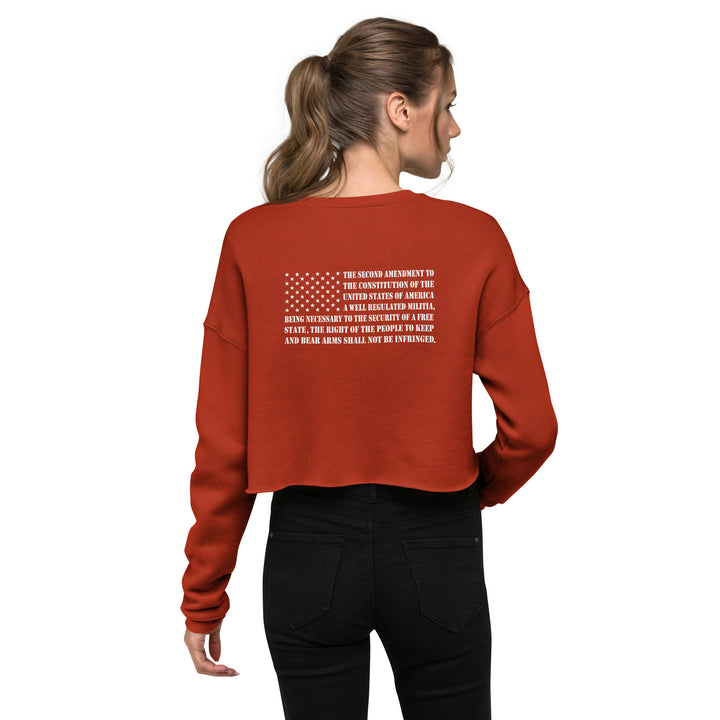 2nd Amendment - Crop Sweatshirt
