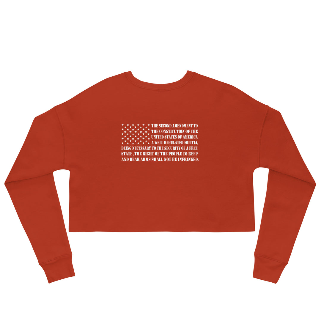 2nd Amendment - Crop Sweatshirt