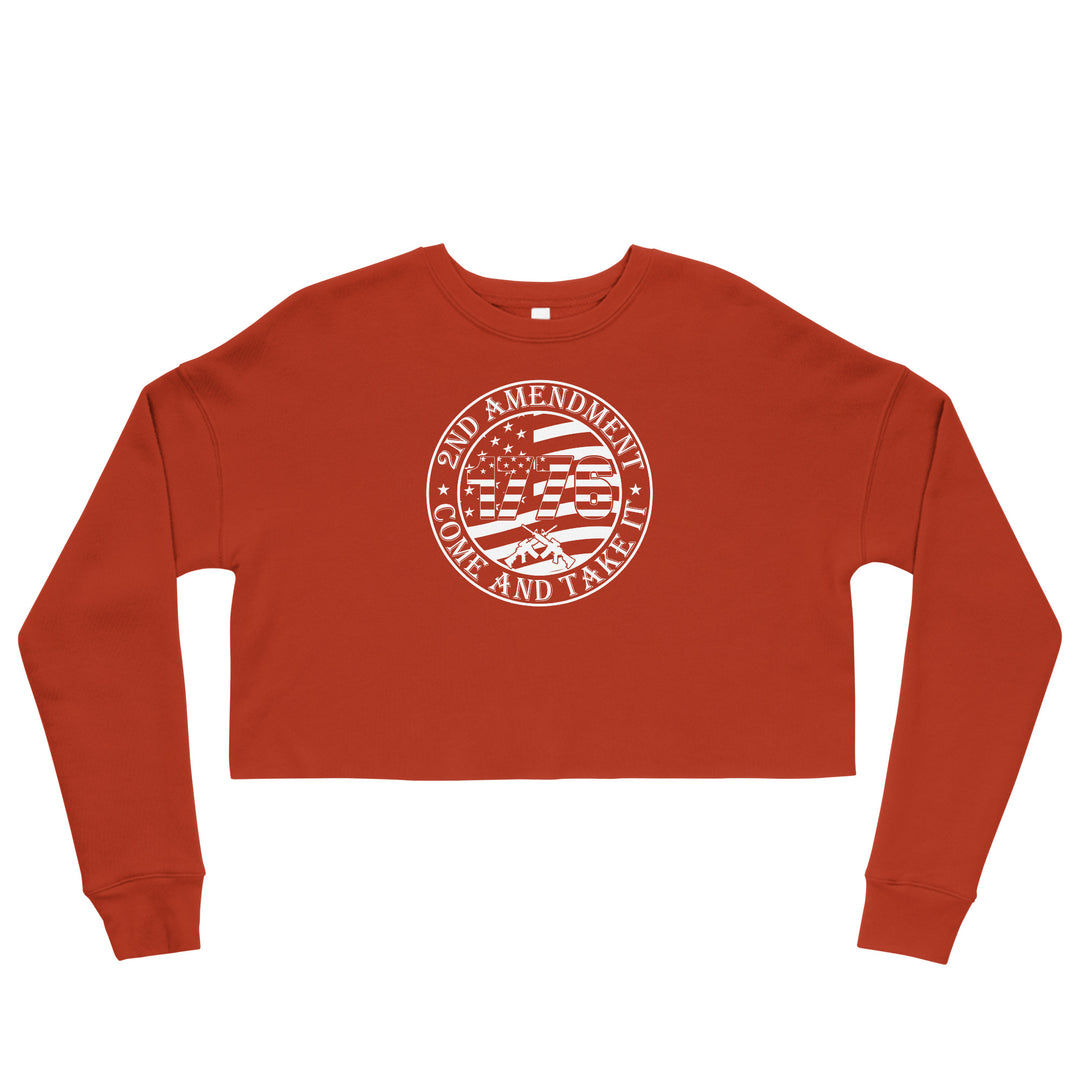 Come And Take It - Crop Sweatshirt
