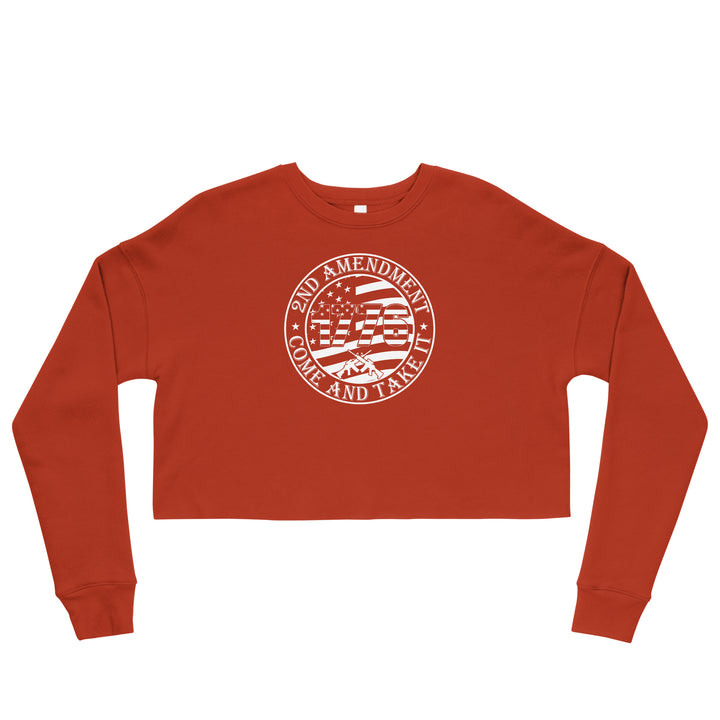 Come And Take It - Crop Sweatshirt