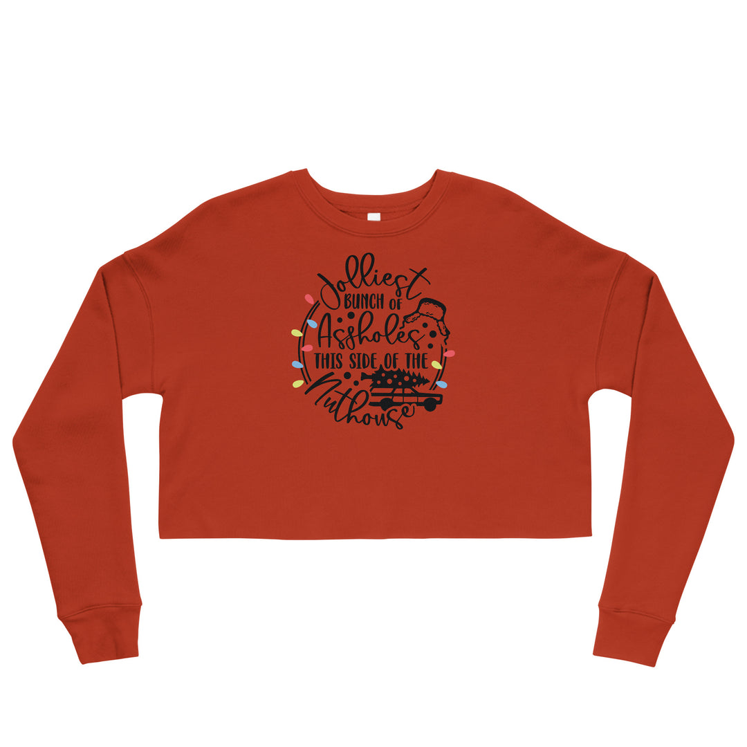 Jolliest bunch - Crop Sweatshirt
