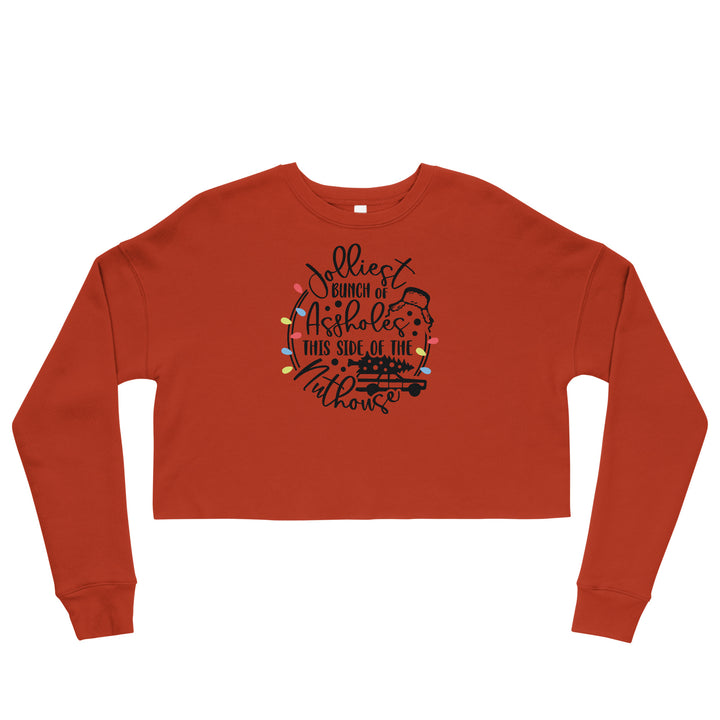 Jolliest bunch - Crop Sweatshirt