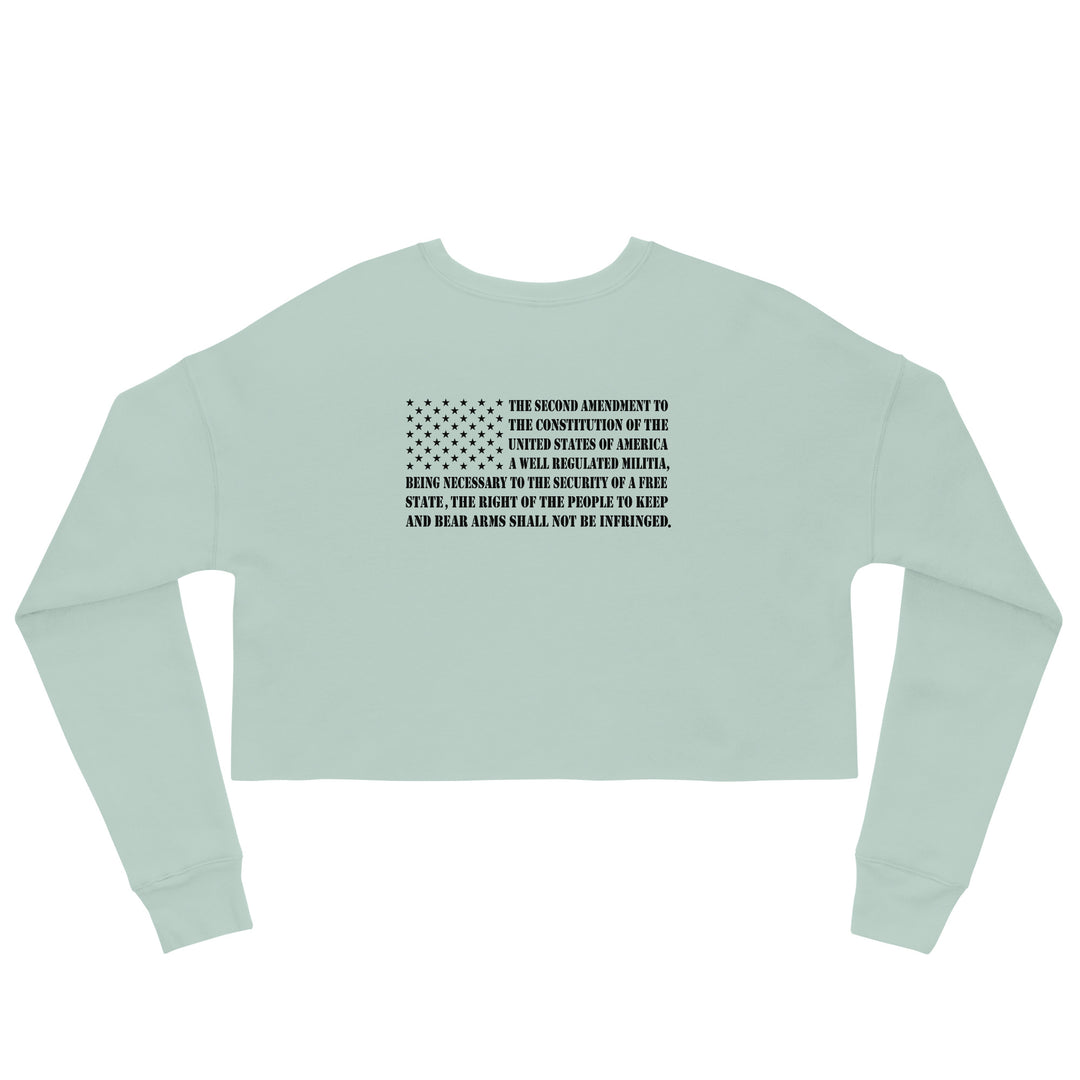 2nd Amendment - Crop Sweatshirt