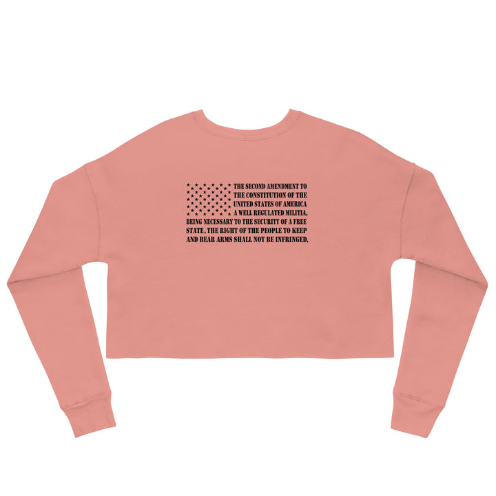 2nd Amendment - Crop Sweatshirt