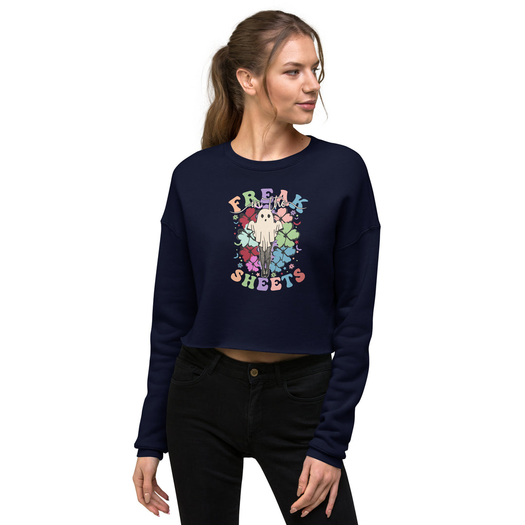 Freak In The Sheets - Crop Sweatshirt