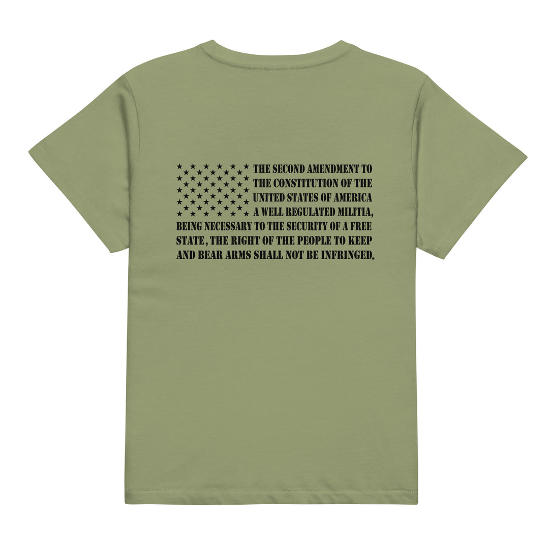 2nd Amendment - Women’s high-waisted t-shirt