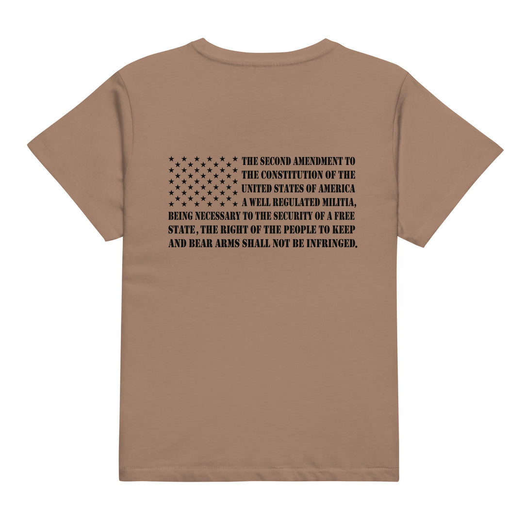 2nd Amendment - Women’s high-waisted t-shirt