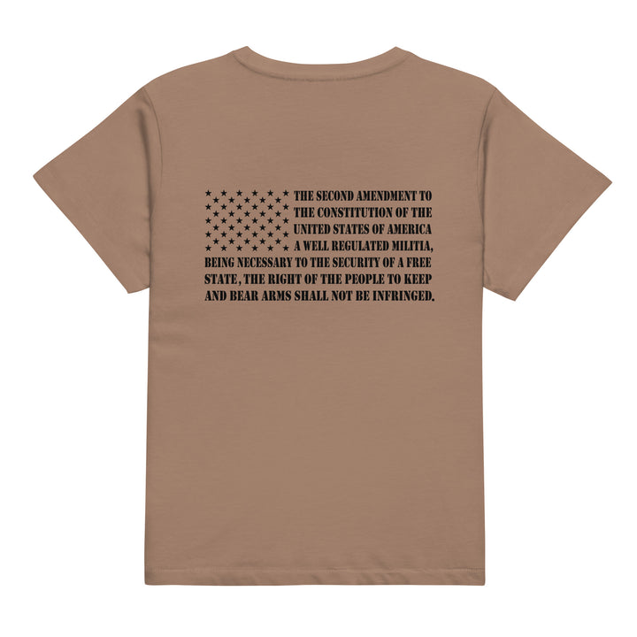 2nd Amendment - Women’s high-waisted t-shirt
