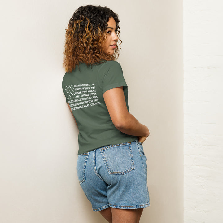 2nd Amendment - Women’s high-waisted t-shirt