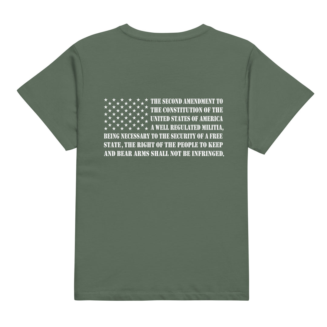 2nd Amendment - Women’s high-waisted t-shirt