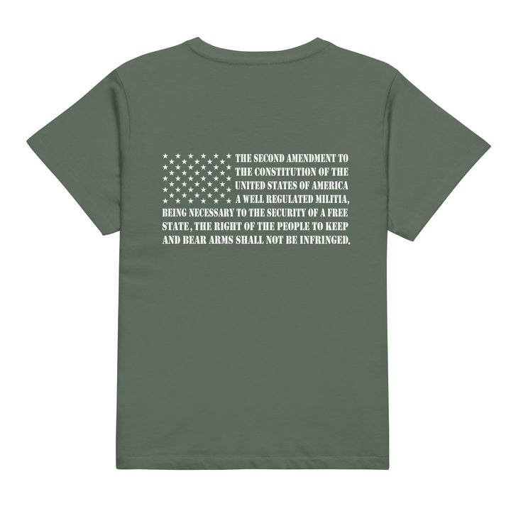 2nd Amendment - Women’s high-waisted t-shirt
