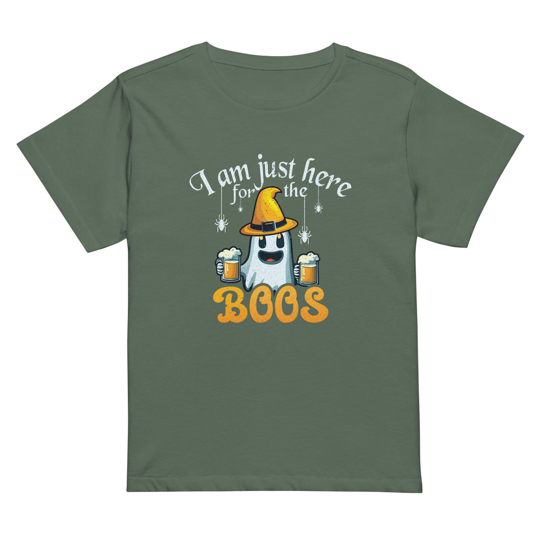 I'm Just Here For The Boos - Women’s high-waisted t-shirt