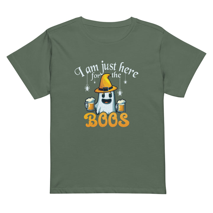 I'm Just Here For The Boos - Women’s high-waisted t-shirt