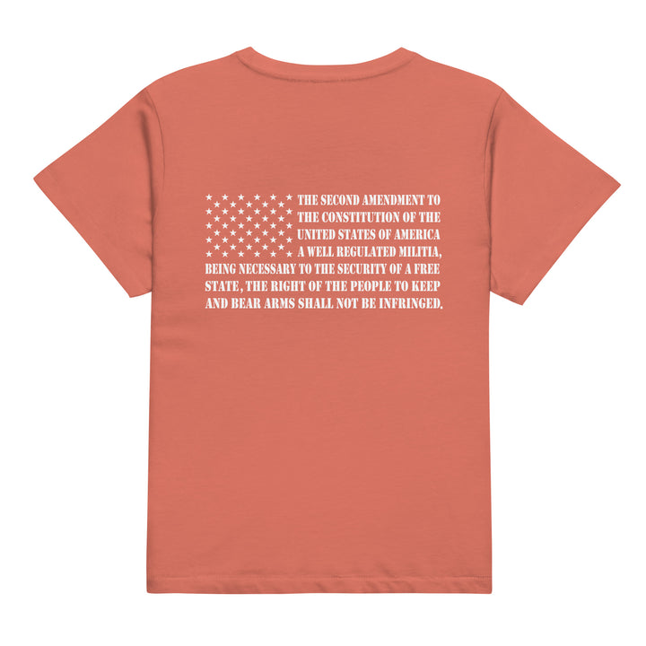 2nd Amendment - Women’s high-waisted t-shirt
