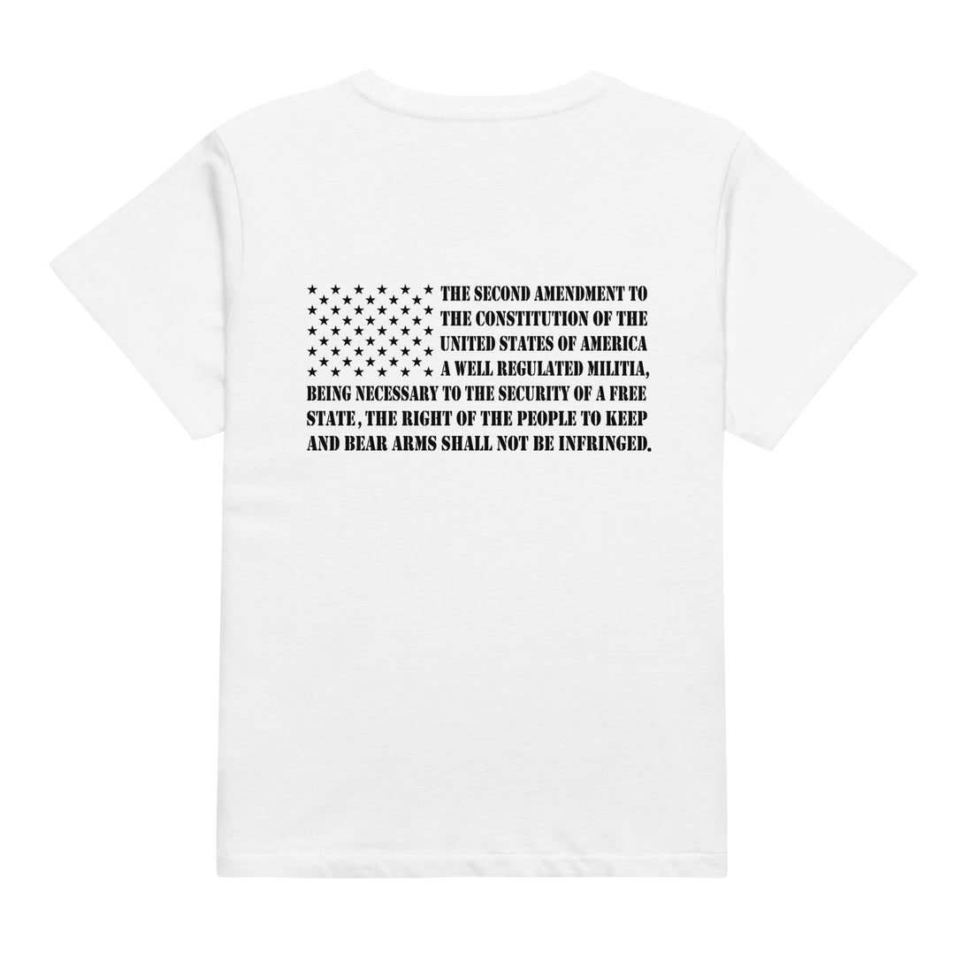 2nd Amendment - Women’s high-waisted t-shirt