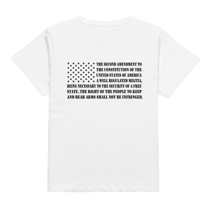 2nd Amendment - Women’s high-waisted t-shirt