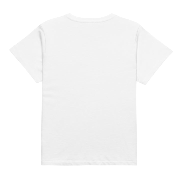 Merry Christmas Gold Tree - Women’s high-waisted t-shirt