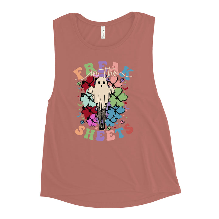 Freak In The Sheets - Ladies’ Muscle Tank