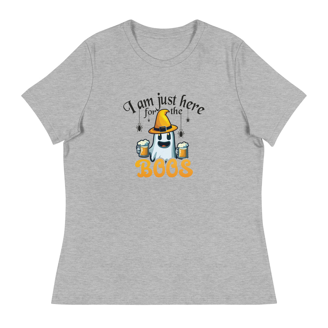 I'm Just Here For The Boos - Women's Relaxed T-Shirt