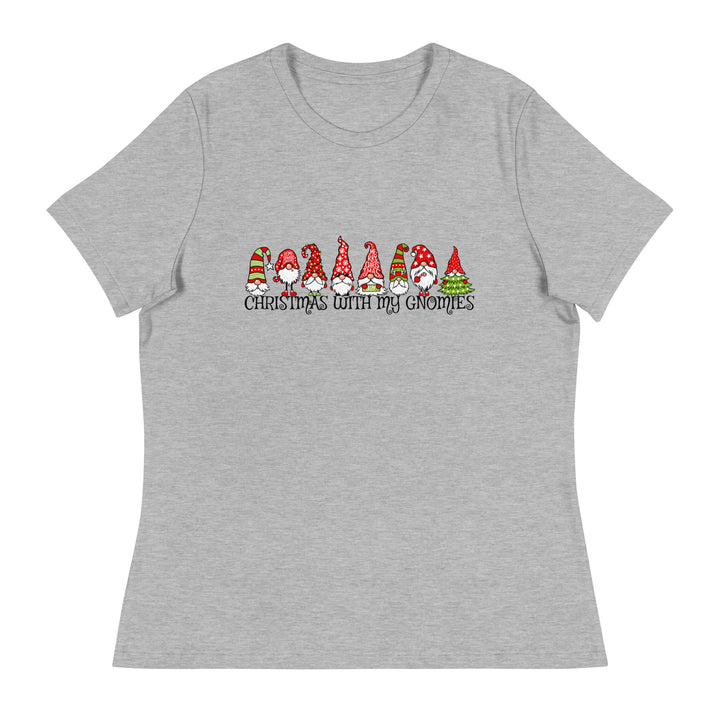 Christmas With My Gnomies - Women's Relaxed T-Shirt