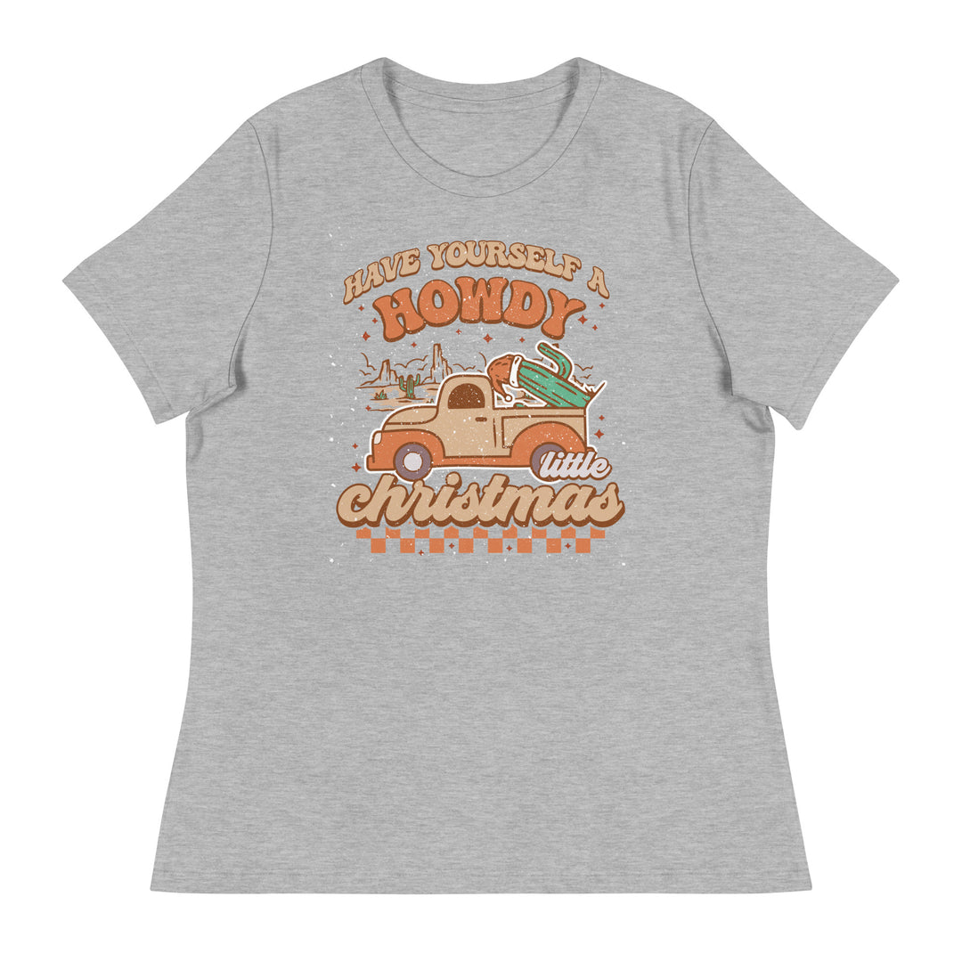 Howdy Christmas - Women's Relaxed T-Shirt