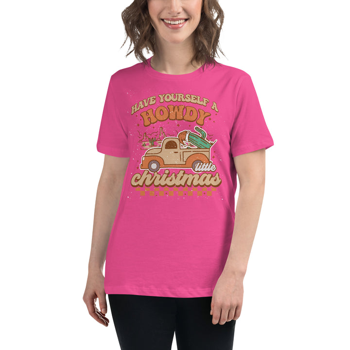 Howdy Christmas - Women's Relaxed T-Shirt