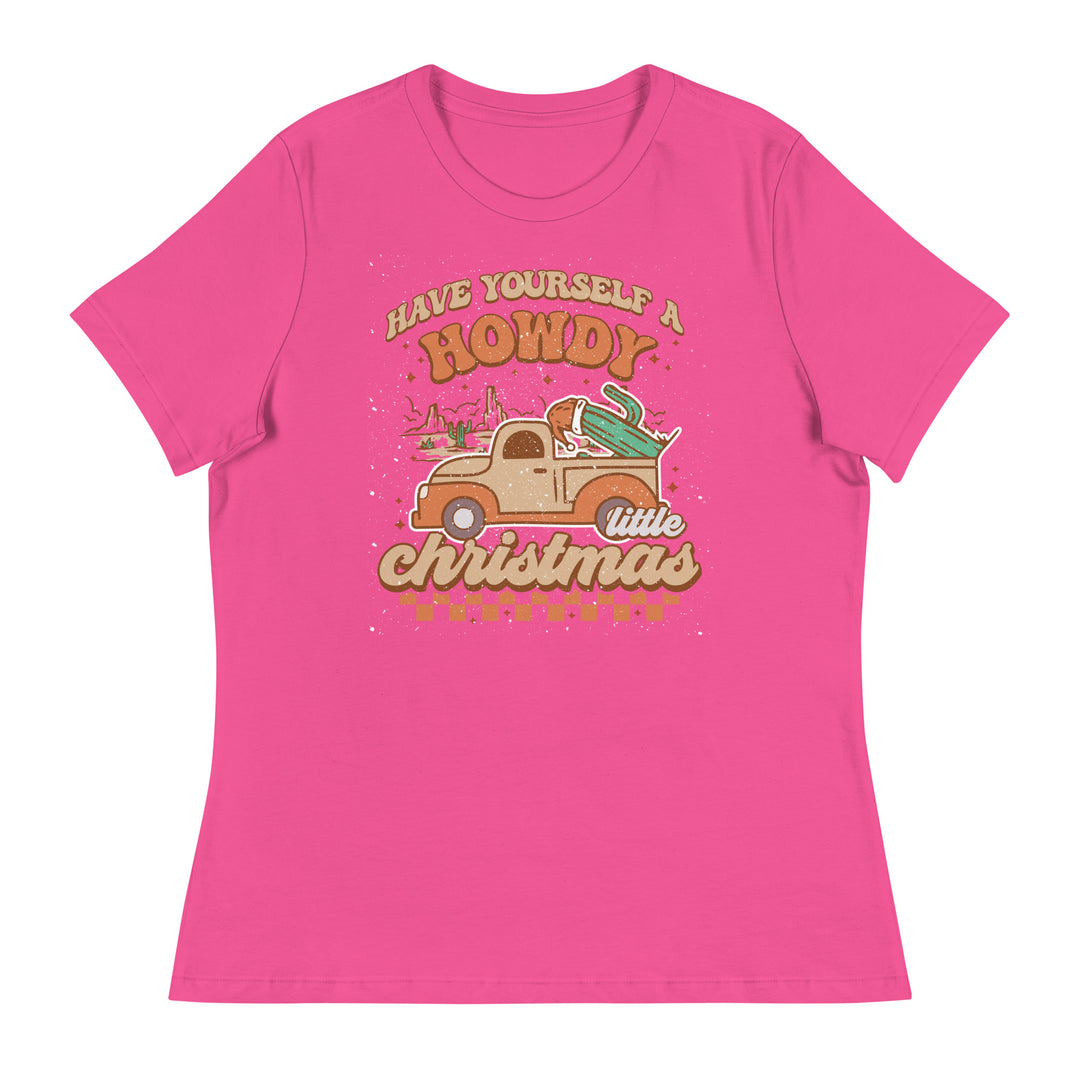 Howdy Christmas - Women's Relaxed T-Shirt