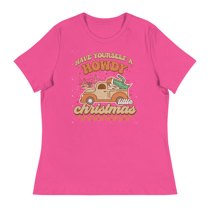 Howdy Christmas - Women's Relaxed T-Shirt