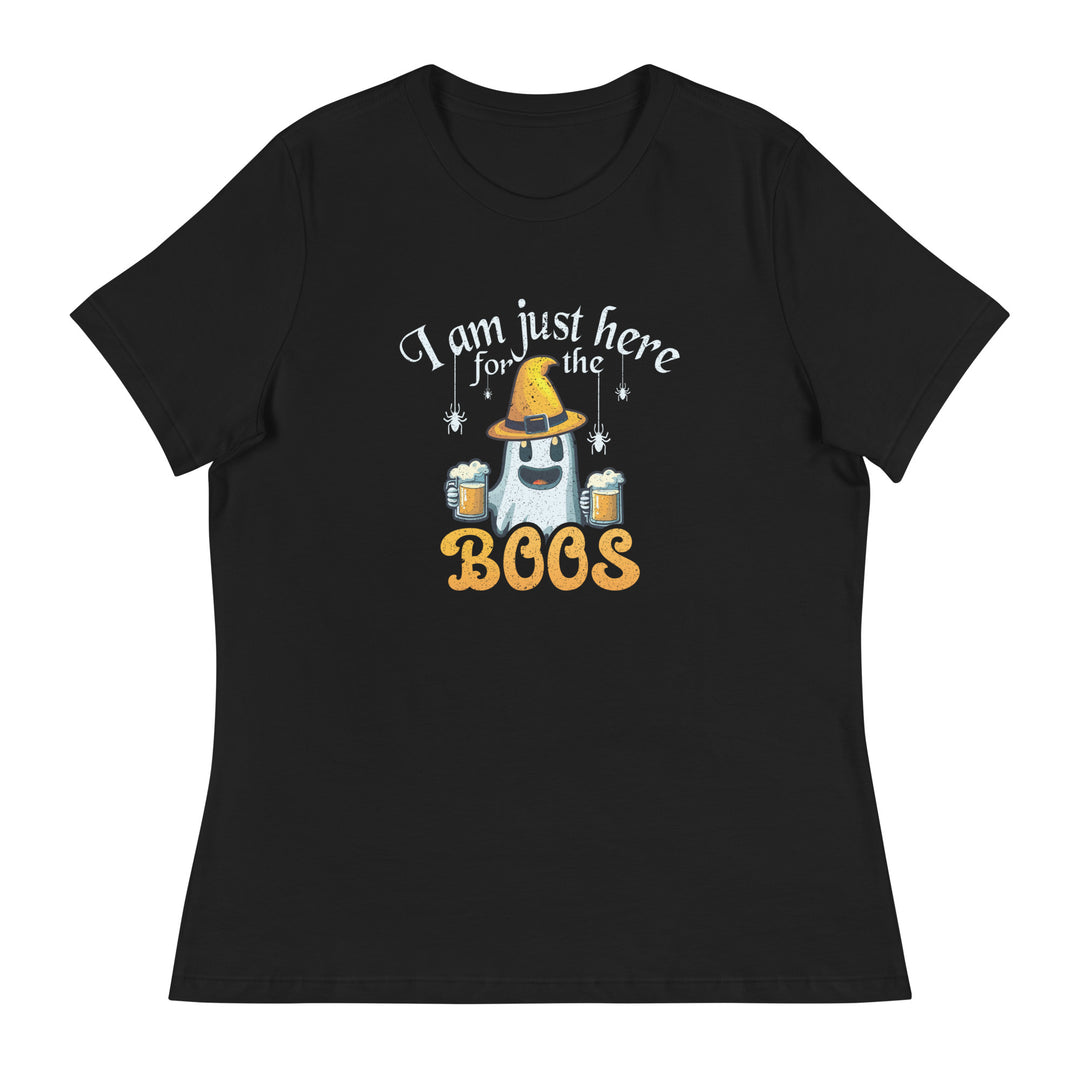I'm Just Here For The Boos - Women's Relaxed T-Shirt