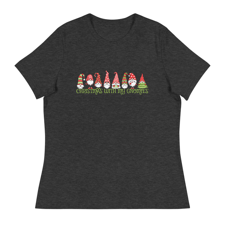 Christmas With My Gnomies - Women's Relaxed T-Shirt