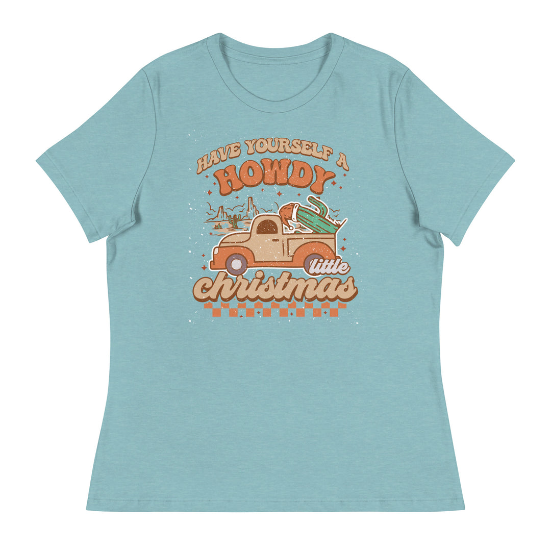 Howdy Christmas - Women's Relaxed T-Shirt