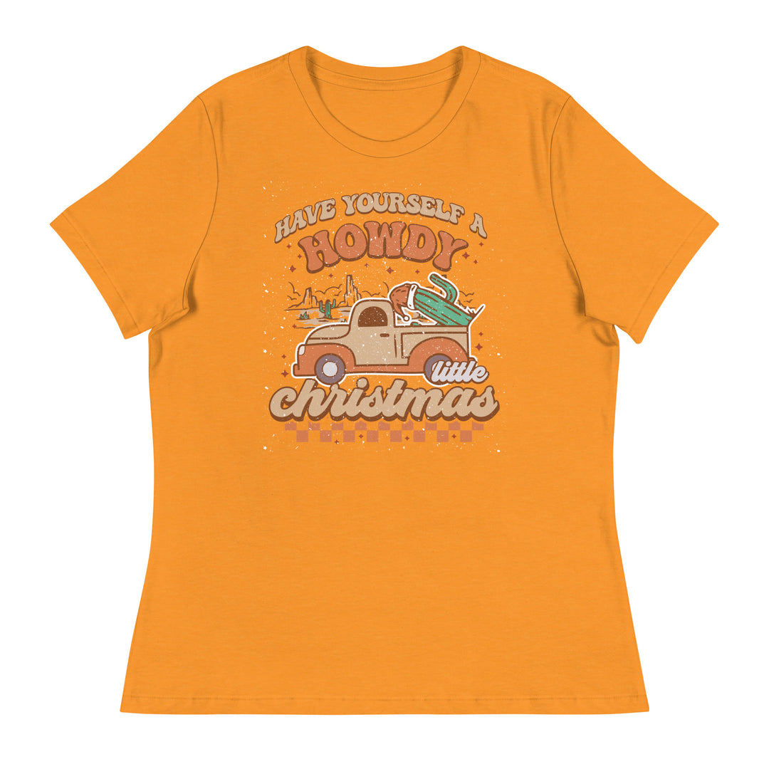 Howdy Christmas - Women's Relaxed T-Shirt