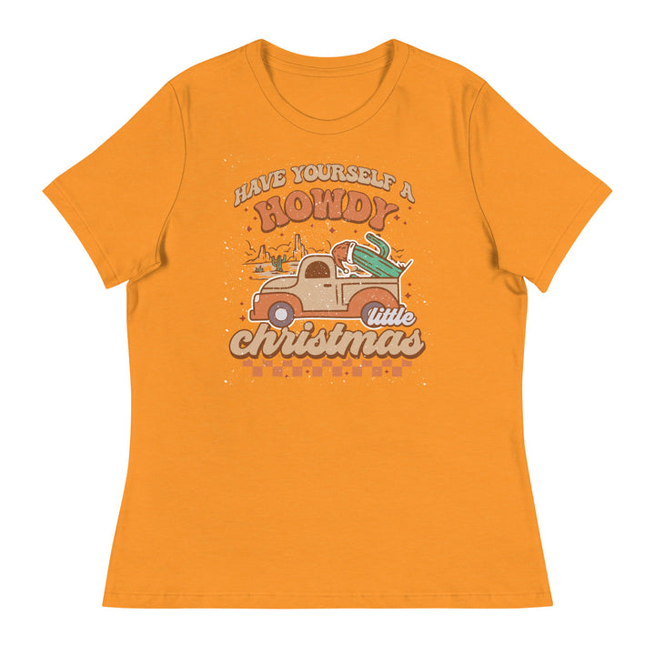 Howdy Christmas - Women's Relaxed T-Shirt