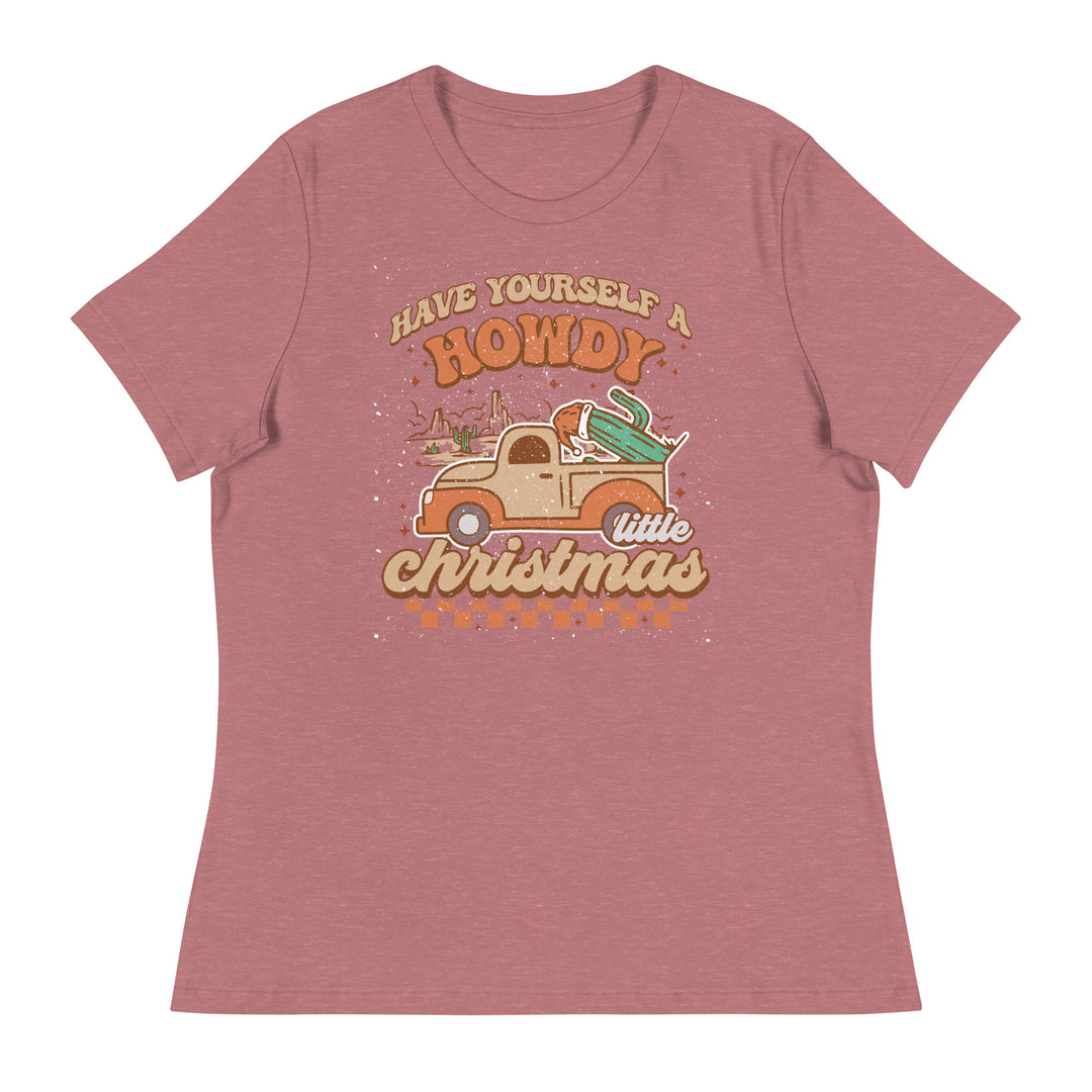 Howdy Christmas - Women's Relaxed T-Shirt
