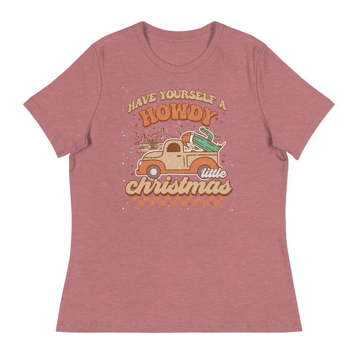Howdy Christmas - Women's Relaxed T-Shirt