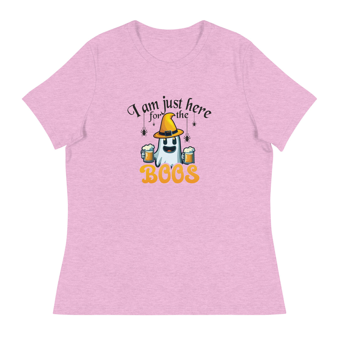 I'm Just Here For The Boos - Women's Relaxed T-Shirt
