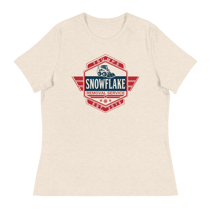 Trump's Snowflake Removal - Women's Relaxed T-Shirt