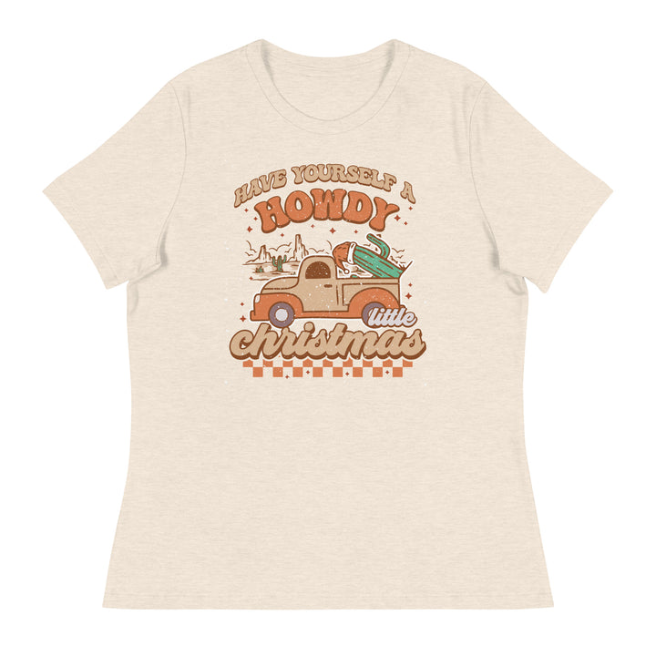 Howdy Christmas - Women's Relaxed T-Shirt