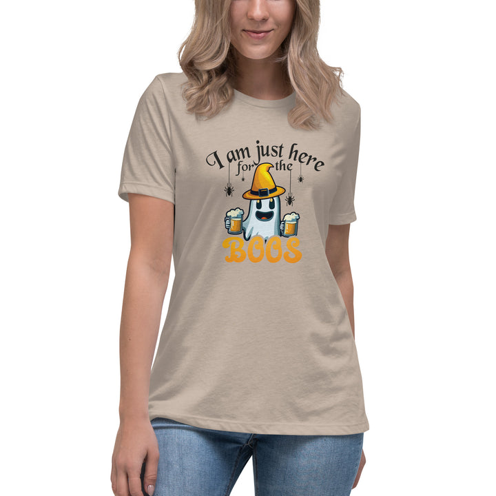 I'm Just Here For The Boos - Women's Relaxed T-Shirt