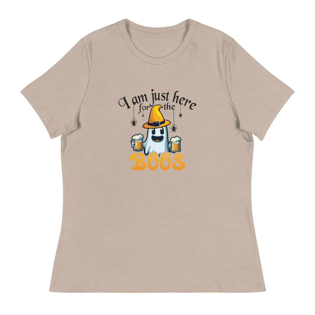 I'm Just Here For The Boos - Women's Relaxed T-Shirt