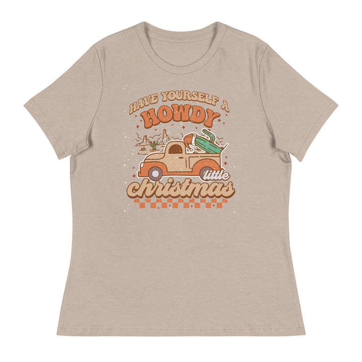 Howdy Christmas - Women's Relaxed T-Shirt