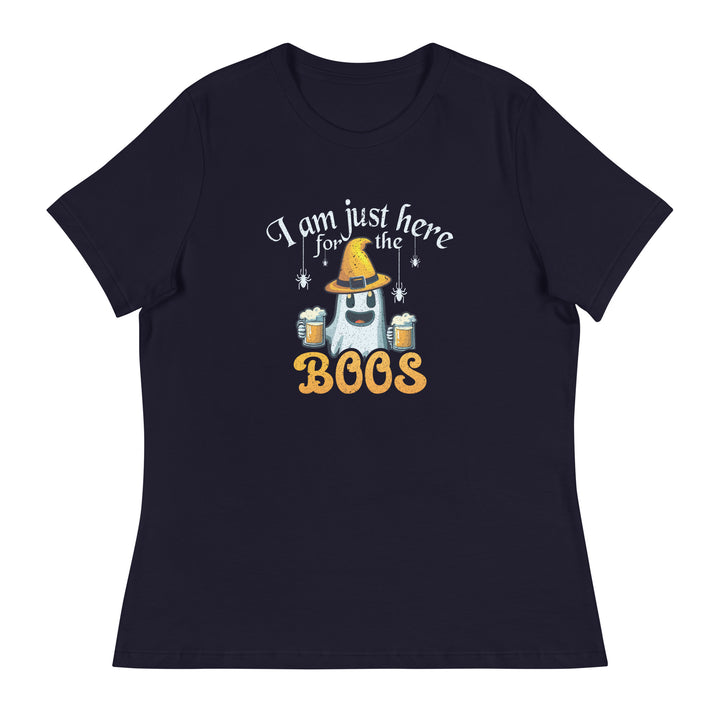 I'm Just Here For The Boos - Women's Relaxed T-Shirt