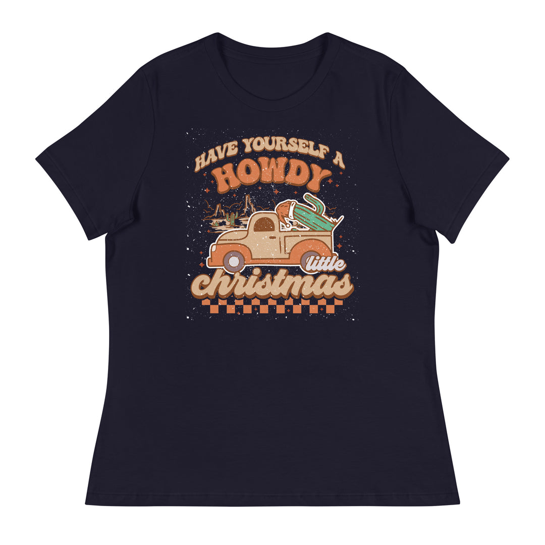 Howdy Christmas - Women's Relaxed T-Shirt