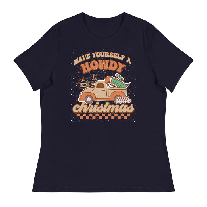 Howdy Christmas - Women's Relaxed T-Shirt