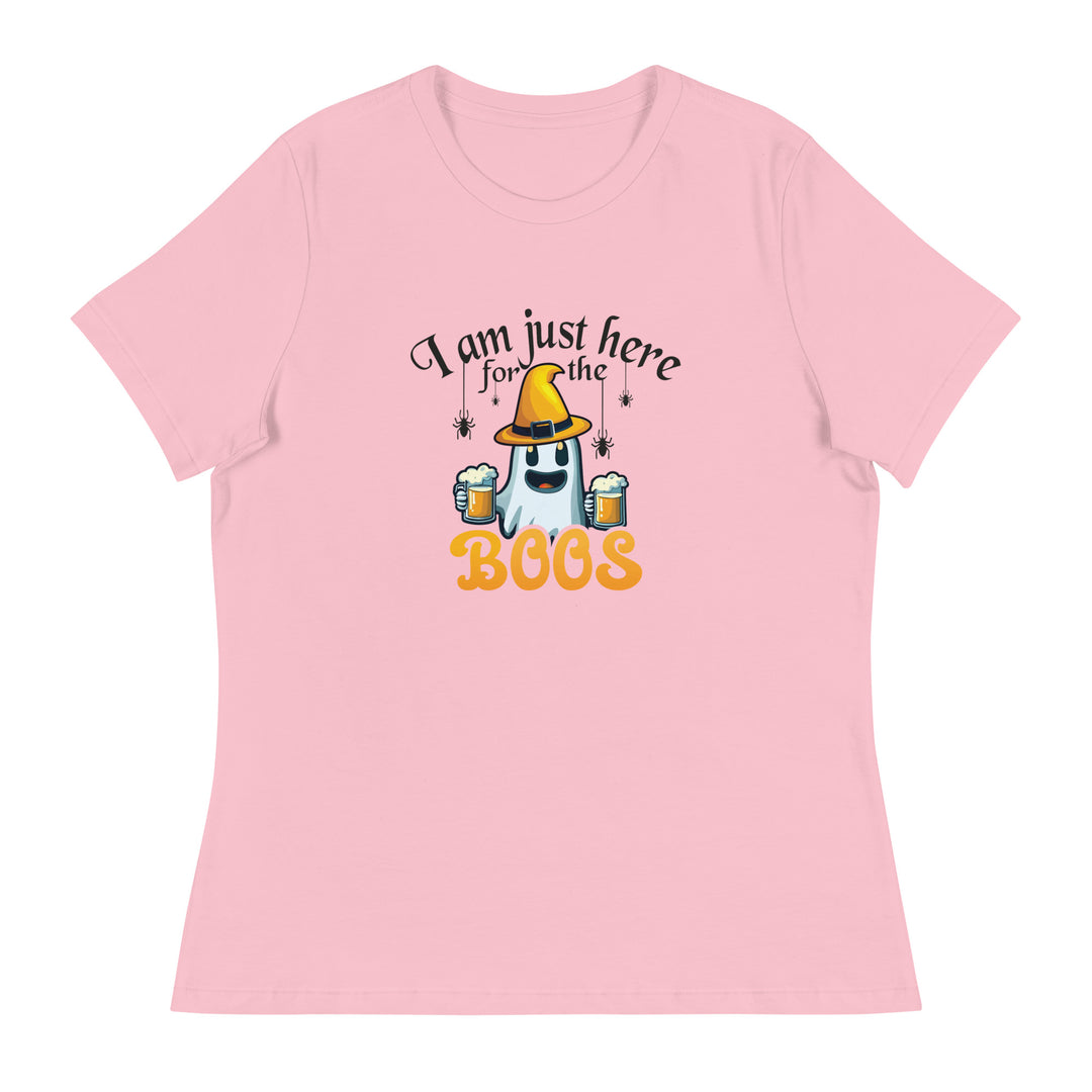 I'm Just Here For The Boos - Women's Relaxed T-Shirt