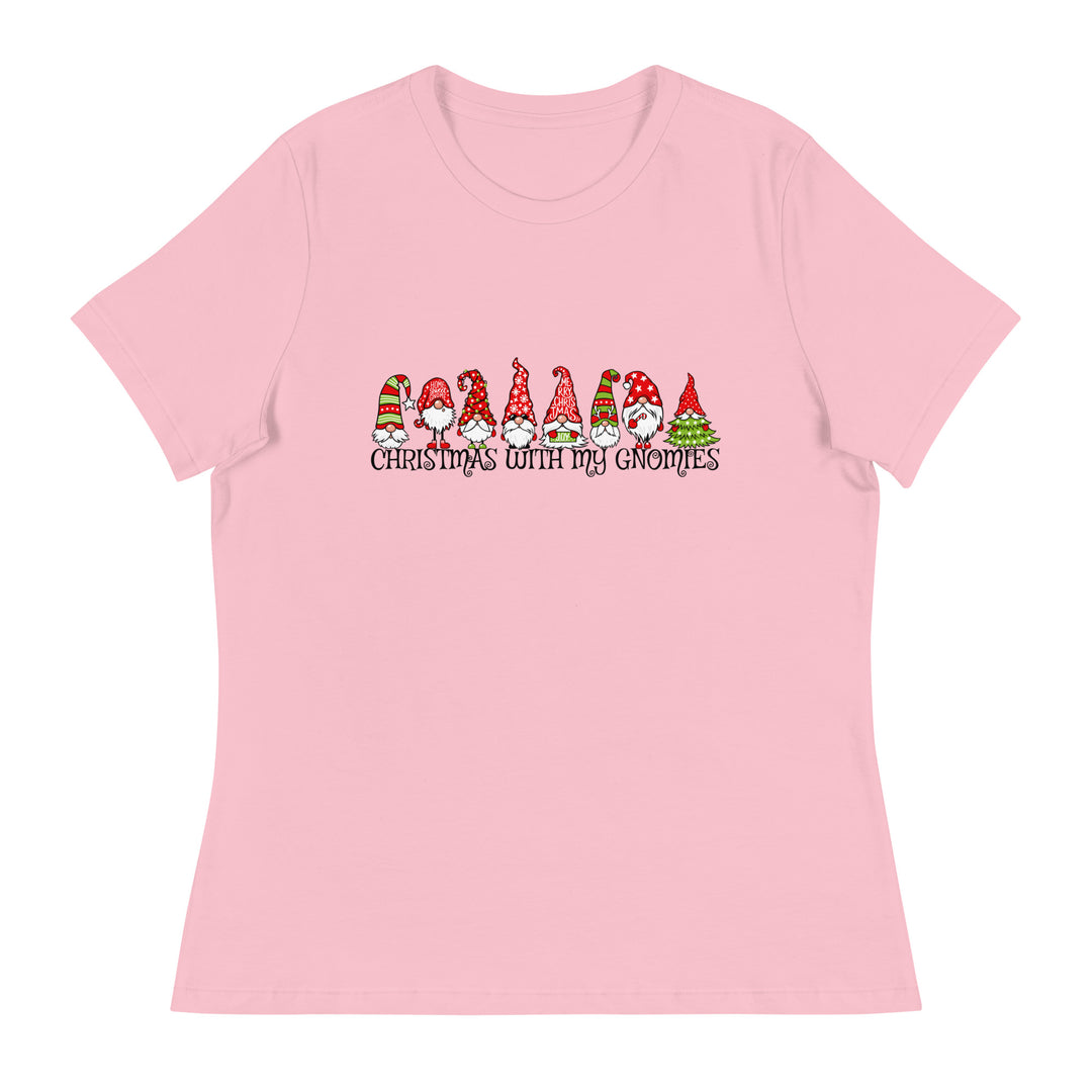 Christmas With My Gnomies - Women's Relaxed T-Shirt