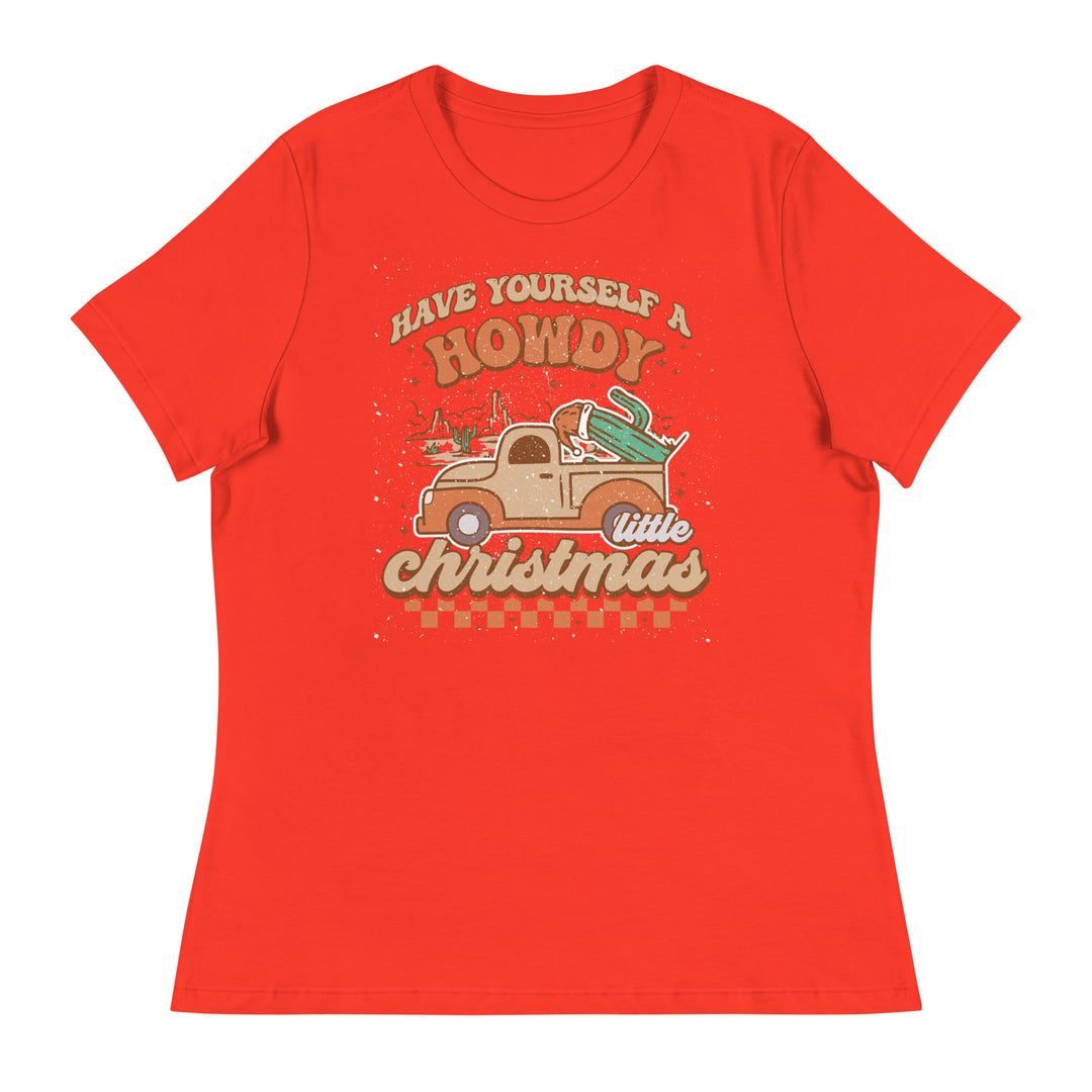 Howdy Christmas - Women's Relaxed T-Shirt